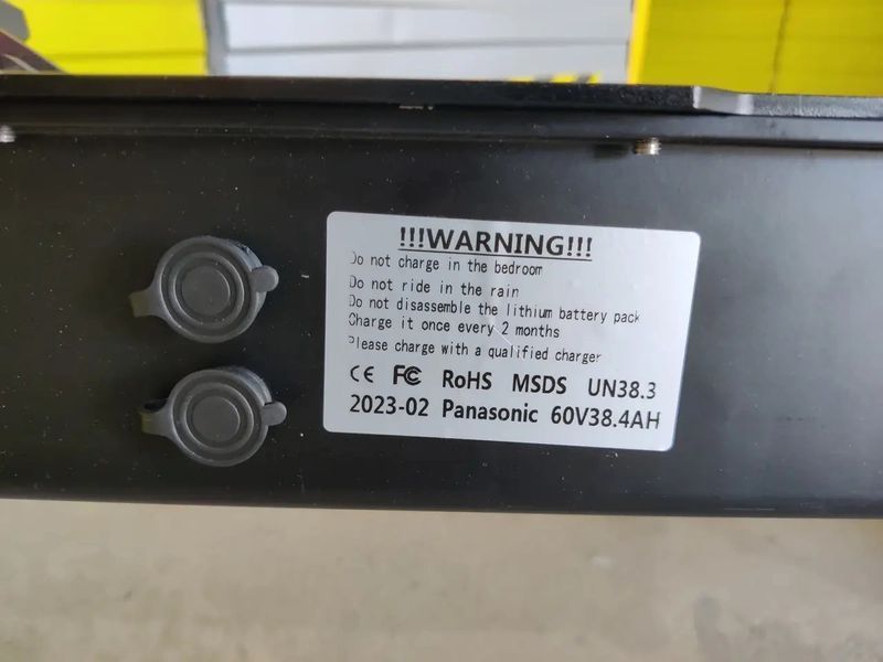 Повнопривідний електросамокат ZonDoo Zo03 plus 6000w 60v 38.4ah Panasonic e_sc_Zo03 plus - Panasonic фото