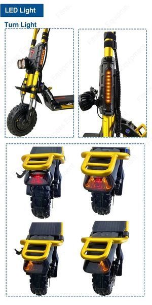 Повнопривідний електросамокат Kaabo Wolf King GT 72v 35Ah LG e_sc_Wolf King GT фото