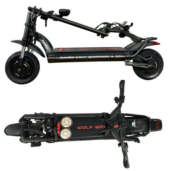 Повнопривідний електросамокат Kaabo Wolf Warrior X Plus 60v 21ah e_sc_Wolf Warrior X Plus фото