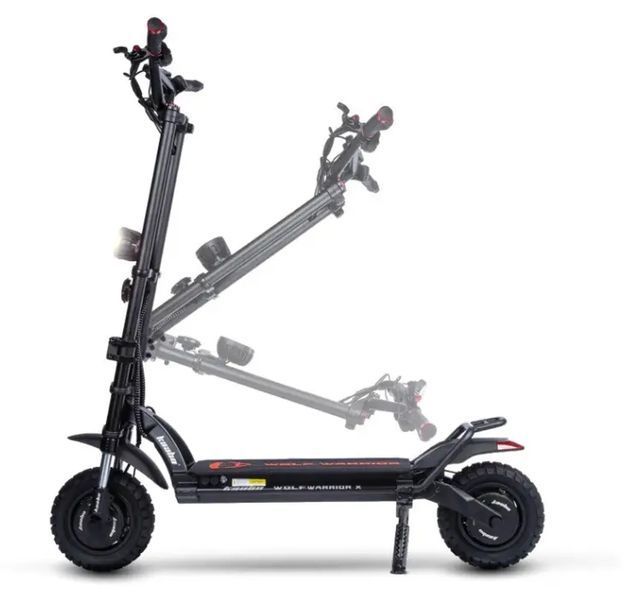 Повнопривідний електросамокат Kaabo Wolf Warrior X Plus 60v 21ah e_sc_Wolf Warrior X Plus фото