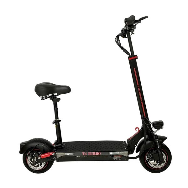 Електросамокат Crosser T4 TURBO Sport Air 10 inch (16Ah) + сидіння e_sc_1650456680-523 фото