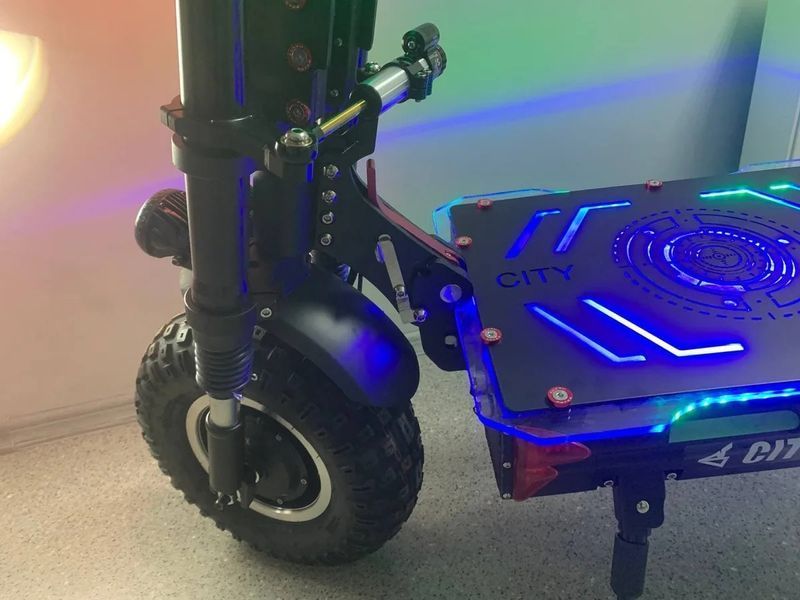 Електросамокат City Rider XL з новою фермою e_sc_City Rider XL фото